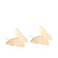 Butterfly Beholder - Gold Earring