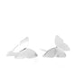 Butterfly Beholder - Silver Earring