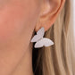 Butterfly Beholder - Silver Earring