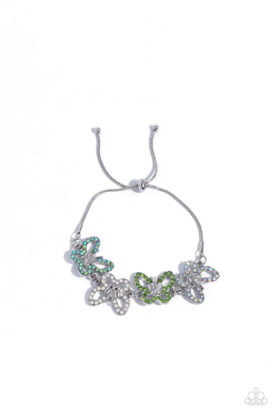 Butterfly Belonging - Green Bracelet