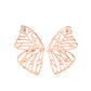 Butterfly Frills - Copper Earring