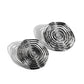 COIL Over - Black Earring