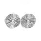 COIL Over - Silver Earring