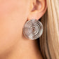 COIL Over - Silver Earring