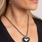 CORDED Love - Black Necklace
