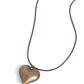 CORDED Love - Brass Necklace