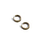 CUFF Call - Brass Earring