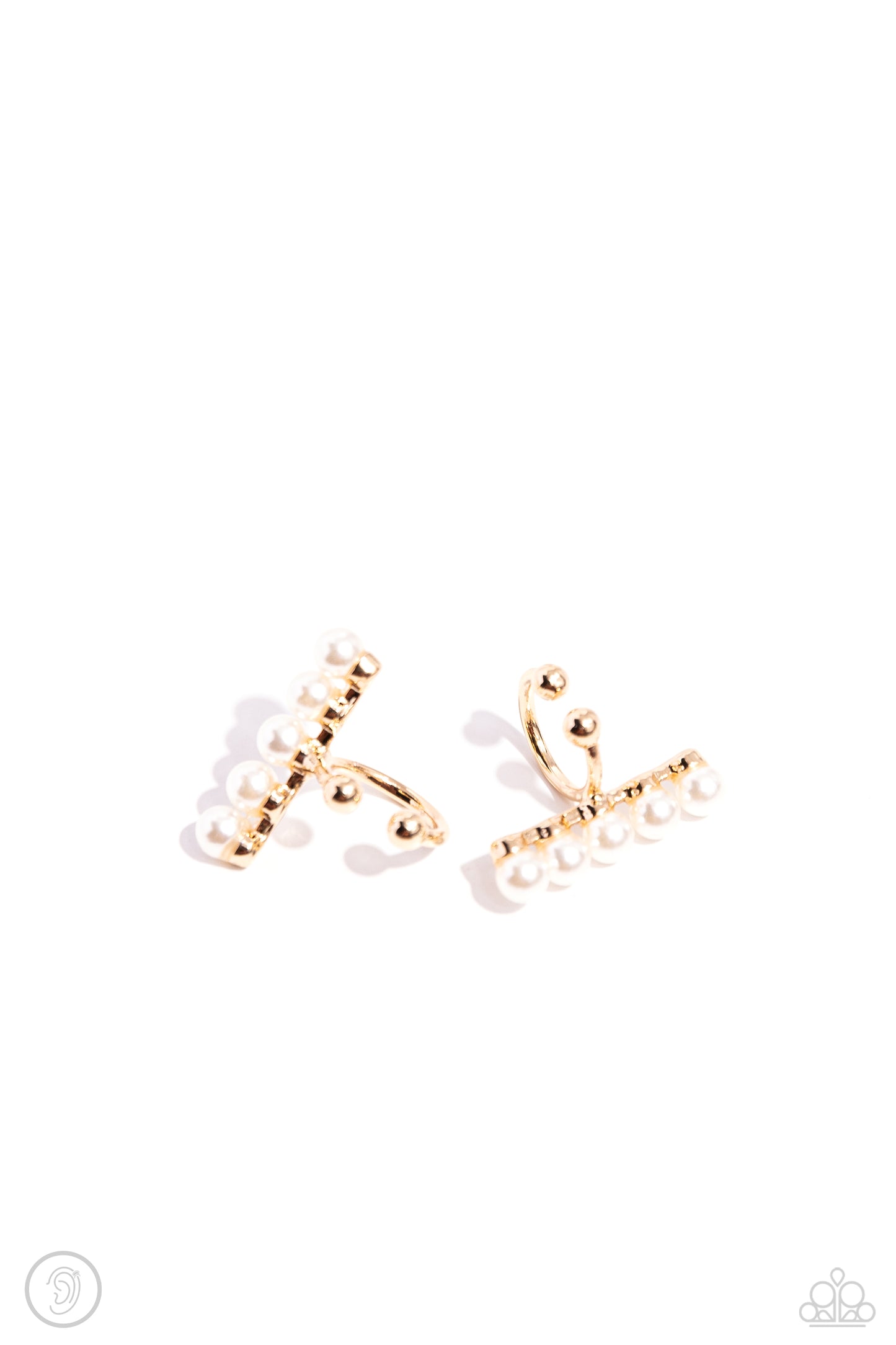 CUFF Love - Gold Earring