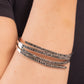 CURVED Lines - Silver Bracelet