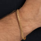 Cable Train - Gold Bracelet