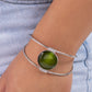 Candescent Cats Eye - Green Bracelet