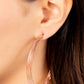 Candescent Curves - Copper Earring