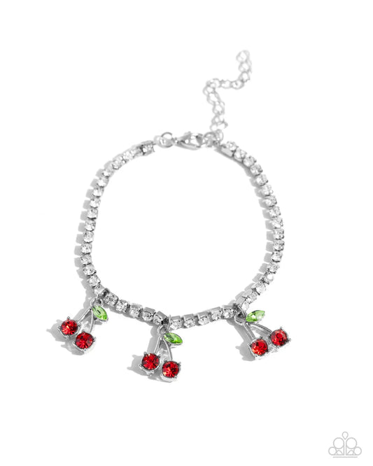 Candid Cherries - Red Bracelet