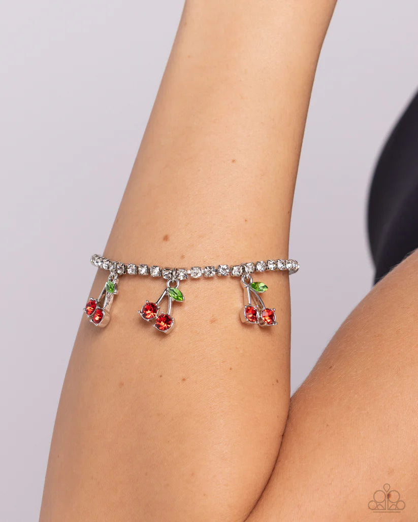 Candid Cherries - Red Bracelet