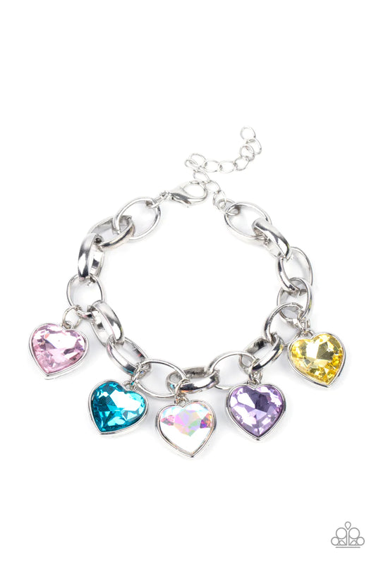 Candy Heart Charmer - Multi Bracelet