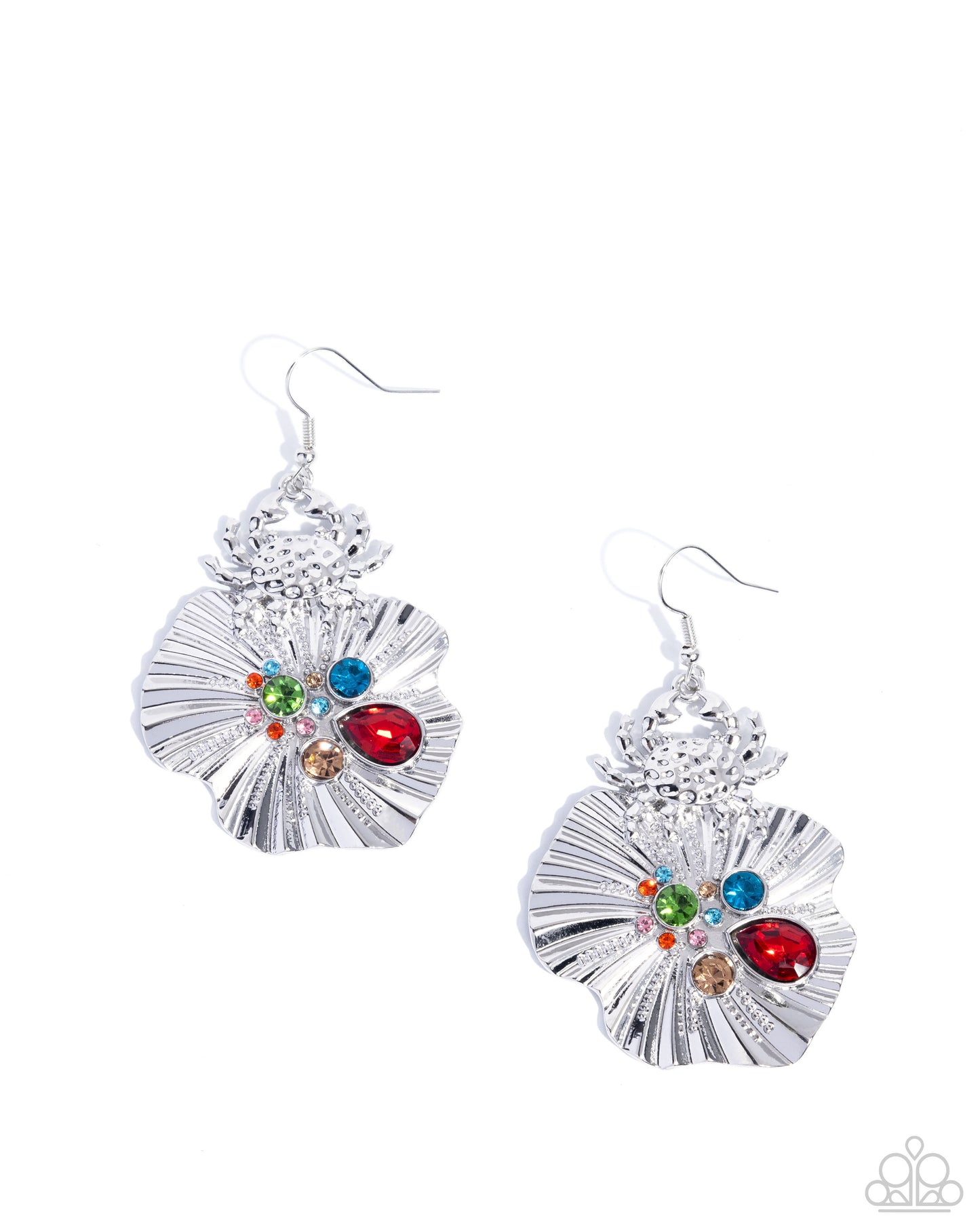 Capricious Crab - Red Earring