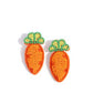 Carefree Carrot - Orange Earring