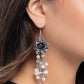 Carefree Cascade - White Earring