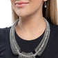 Carefree Coils - Silver Necklace