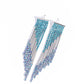 Careless Cascade - Blue Earring