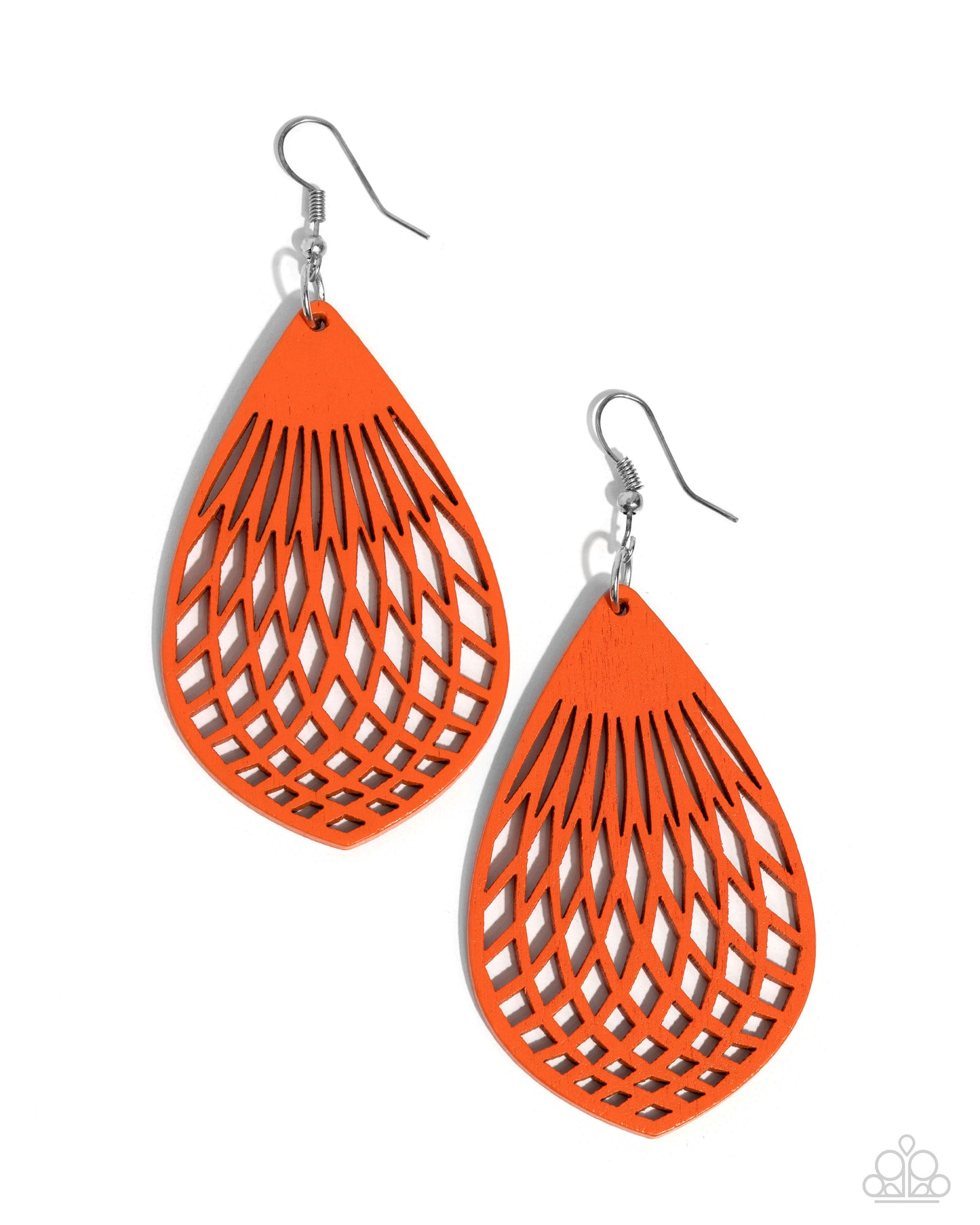 Caribbean Coral - Orange Earring