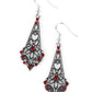 Casablanca Charisma - Red Earring