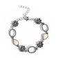 Casablanca Craze - White Bracelet