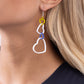 Cascading Crush - White Earring