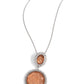 Castle Cadenza - Orange Necklace