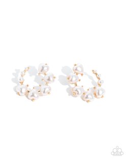 Castle Courting - Gold Earring