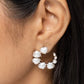 Castle Courting - White Earring