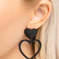 Casual Chemistry - Black Earring