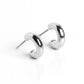 Catwalk Curls - Silver Earring