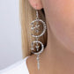 Celestial Cascade - White Earring