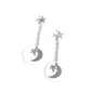 Celestial Change - White Earring