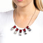 Celestial Royal - Red Necklace