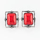Center STAGECOACH - Red Earring