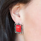 Center STAGECOACH - Red Earring