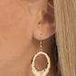 Center Stage Classic - Gold Earring