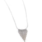 Chandelier Cadenza - White Necklace