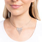 Chandelier Cadenza - White Necklace