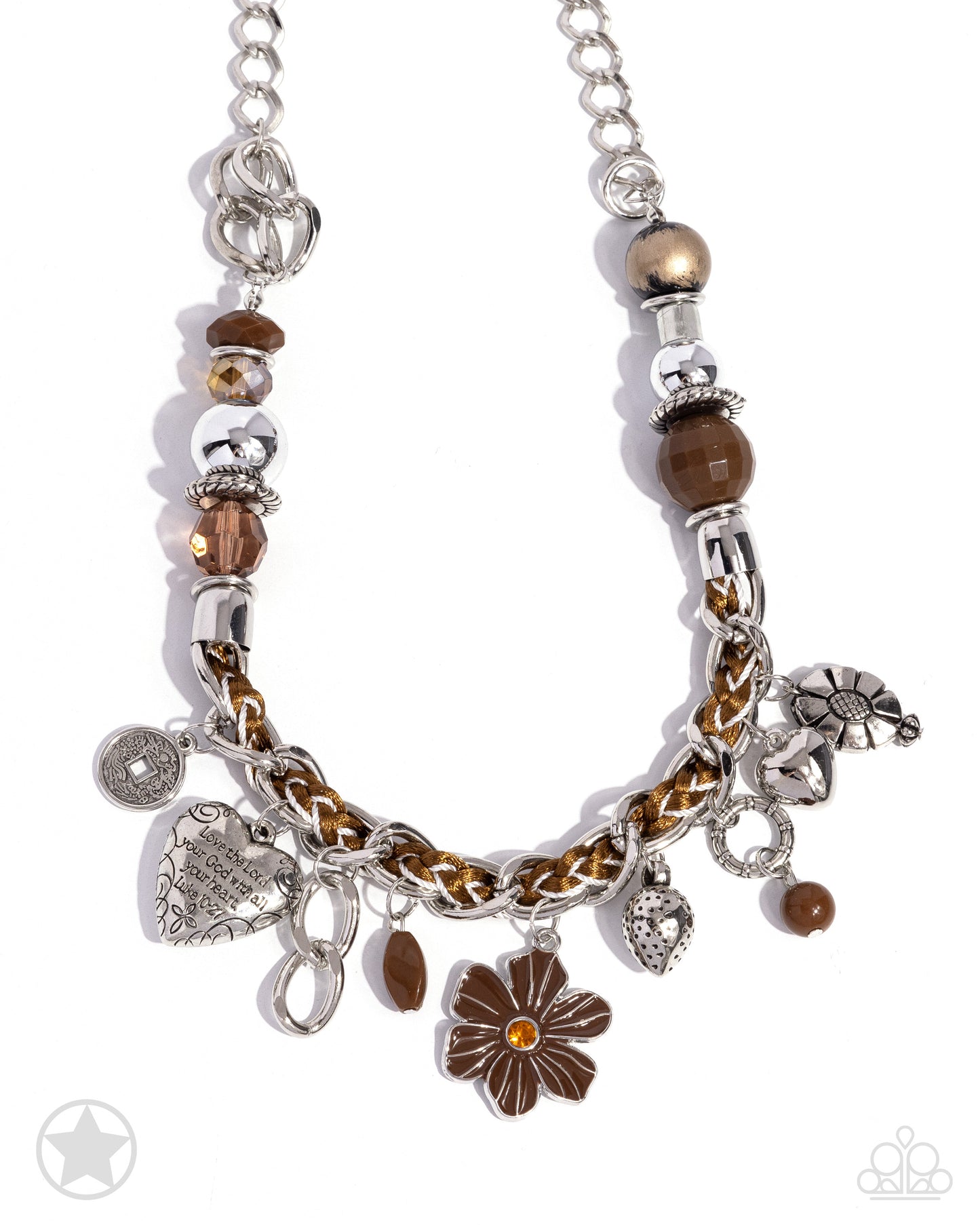Charmed, I Am Sure - Brown Necklace