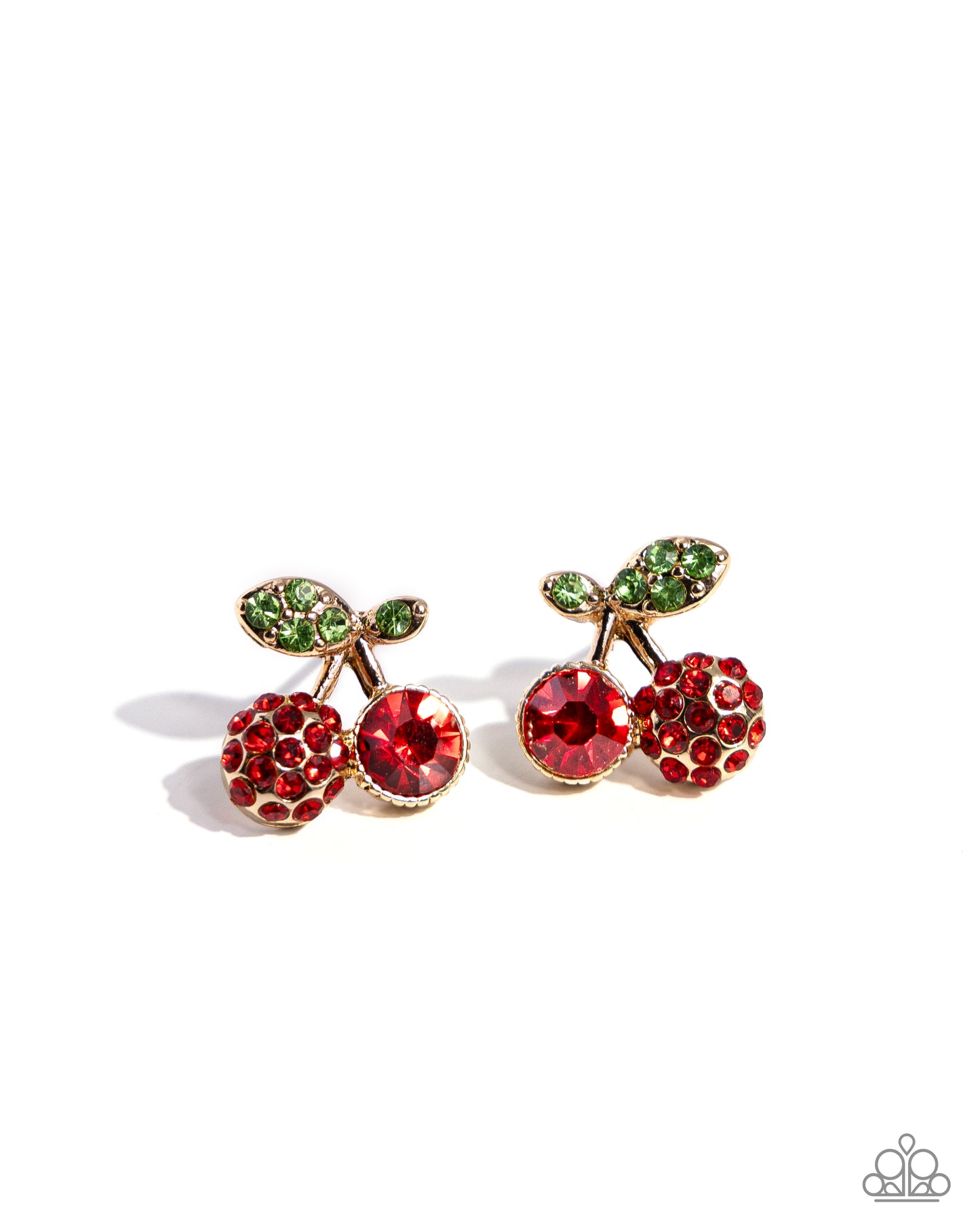 Cherry Candidate - Gold Earring