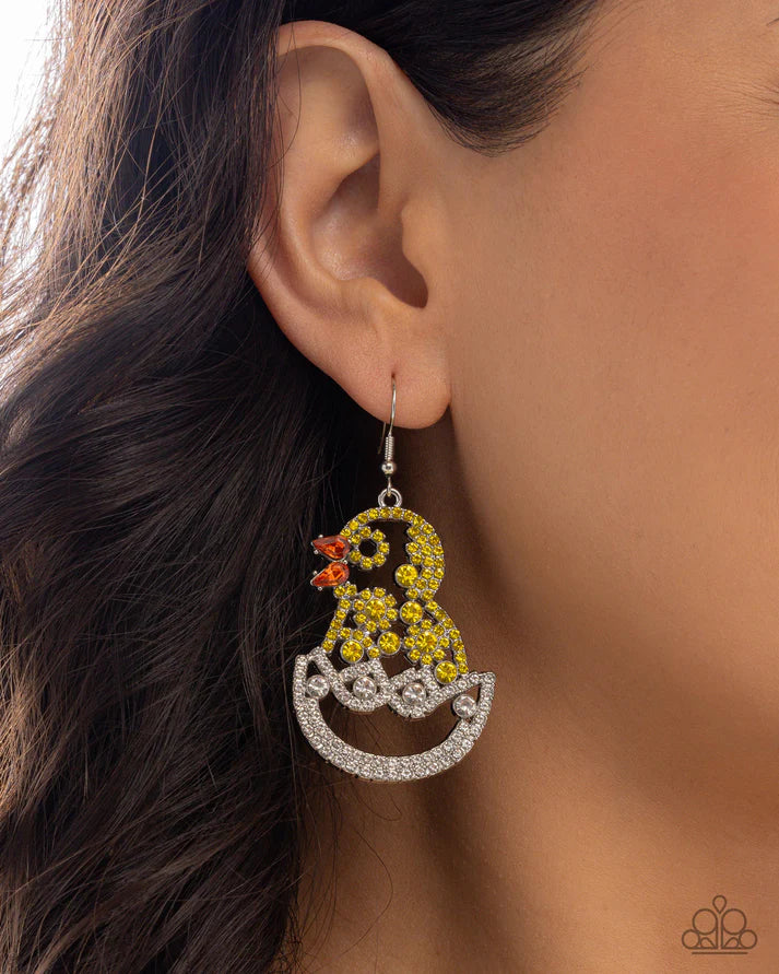 Chick Couture - Yellow Earring