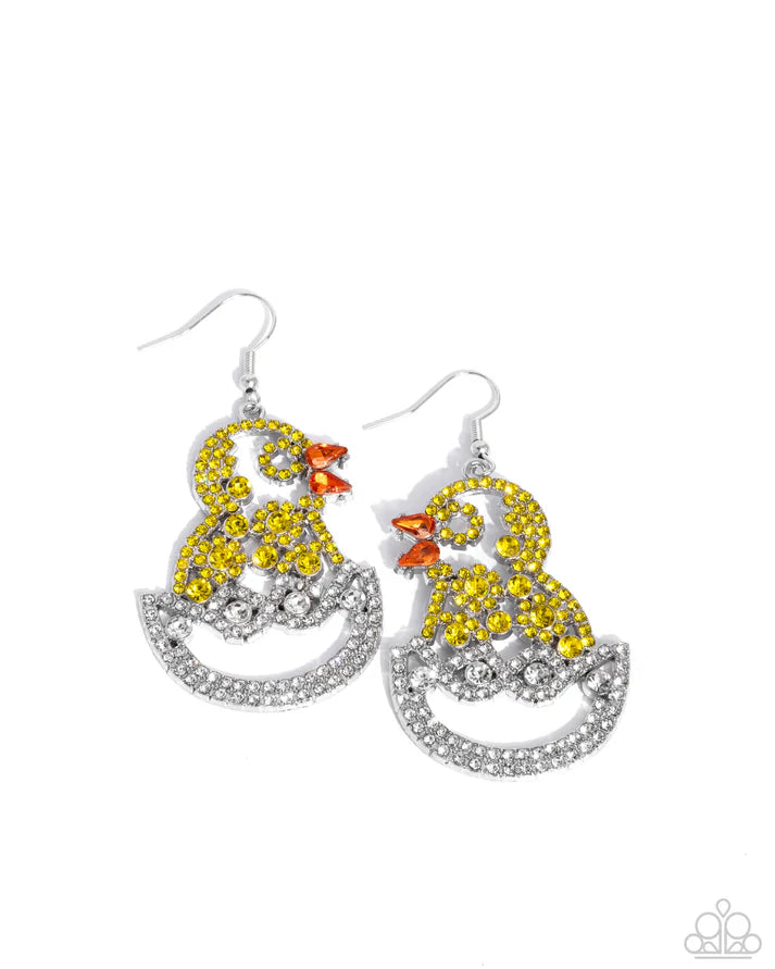 Chick Couture - Yellow Earring