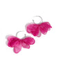 Chiffon Class - Pink Earring