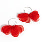 Chiffon Class - Red Earring