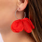 Chiffon Class - Red Earring