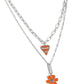 Childhood Charms - Orange Necklace
