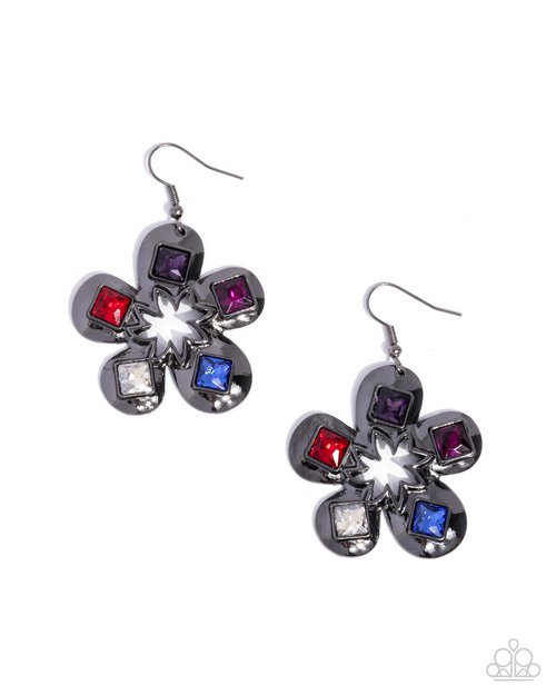 Circus Conservatory - Black Earring